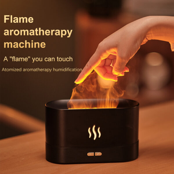 Flame Aroma Diffuser, Ultrasonic Humidifier, Essential Oil Humidifier - Image 3