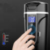 Car Electric Kettle & Heated Travel Mug with Temp Control with Smart Touch Digital Display, 400ml
