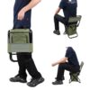 Folding Fishing Chair with Insulation Cooler Bag, Portable Folding Beach Chair Seat Camping Chairs Folding Stool Chair - Image 2