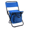 Folding Fishing Chair with Insulation Cooler Bag, Portable Folding Beach Chair Seat Camping Chairs Folding Stool Chair - Image 4