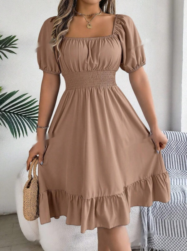 Women's Spring Summer Casual Vacation Short Sleeve Floral Dress (S-3XL) - Image 2